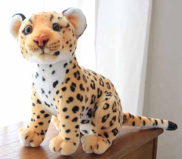 9 inch plush cheetah represents anxiety in the book